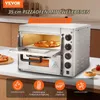 VEVOR Commerciële pizzoven, 2-laags, 356 mm, elektrische Productafbeelding-voorbeeld 2