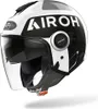 Casco jet Airoh Helios Up, nero/bianco, taglia S (55) Anteprima dell’immagine prodotto 1