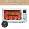 SEVERIN 4-in-1 Mikrowelle „Crispy Wave“, Heißluft-Funktion Produktbild-Vorschau 3