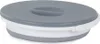A round, grey and white collapsible lid for a bucket. Anteprima dell’immagine prodotto