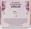 Collier avec zirconium - À ma merveilleuse petite-fille - Voir les images du produit 1