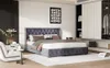 Doppelbett 140x200cm,Polsterbett mit Ohrenform Produktbild-Vorschau 17