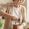 Verstellbarer Glasöffner aus Edelstahl mit Holzgriff Produktbild-Vorschau 3
