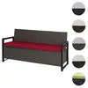 Poly-Rattan 3er Sitzbank MCW-F39, Gartenbank Truhenbank, Produktbild-Vorschau 10
