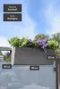 Jardinière en plastique VIVANNO BALKONA CLASSICO, gris Voir les images du produit 3
