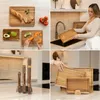 Deleca Houten Snijplanken Set 3-delig,Acacia Hout met Productafbeelding-voorbeeld 8