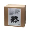 A cardboard box containing a solar absorber system. Produktbild-Vorschau