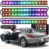 Strisce LED per auto RGB 48 LED 4 pezzi, atmosfera interna Anteprima dell’immagine prodotto 1
