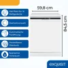 Exquisit Geschirrspüler 60 cm, Unterbaufähig, EEK: C, 12 Produktbild-Vorschau 2