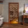 A beaded curtain hangs in a doorway, with a sofa and a side table visible in the room. Podgląd zdjęcia produktu