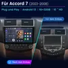 10" Carplay Android 15 autorádio pro Honda Accord 7 Náhled obrázku produktu 2