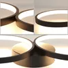 ZMH LED plafoniera nero 3000k bianco caldo moderno 4 fiamme Anteprima dell’immagine prodotto 7