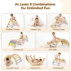 Pikler Kletterdreieck-Set mit Kissen, 8-in-1 Produktbild-Vorschau 6