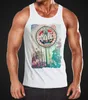 Herren Tank Top California Beach Sunset Palmen Los Angeles Produktbild-Vorschau 2