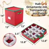 Aufbewahrungsbox für Weihnachtskugeln mit Verstellbaren Produktbild-Vorschau 2