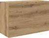 Kúpeľňová nástenná skrinka 60x25x40 cm kompozitné drevo Náhľad obrázku produktu 1