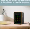 monitor kvality ovzduší 10 v 1 PM2,5 PM10 CO CO2 TVOC HCHO Náhled obrázku produktu 9