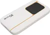 A white 5G mobile hotspot with a black screen and gold accents, shown from a diagonal angle on a white background. Podgląd zdjęcia produktu