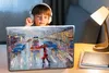 MuchoWow® Laptop Aufkleber Sticker Cover Gemälde - Öl - Produktbild-Vorschau 3