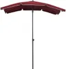 vidaXL Sonnenschirm mit Mast 200x130 cm Bordeauxrot Produktbild-Vorschau 1