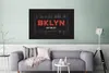 MuchoWow® Poster New York - Brooklyn - Schwarz 120x80 cm - Produktbild-Vorschau 5