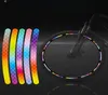 INF Adesivi Riflettenti Arcobaleno per Ruote di Bicicletta Anteprima dell’immagine prodotto 2