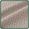 Stuhlhusse XL Beige Jacquard - Stretch Bezug - Elastic Produktbild-Vorschau 3