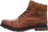 Bugatti Herren Schnürstiefeletten/ Boots Braun Glattleder  Produktbild-Vorschau 25