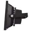 Side view of a black LED floodlight with a mounting bracket. Produktbild-Vorschau
