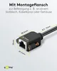 CAT 6A Verlängerungskabel, S/FTP (PiMF), schwarz Produktbild-Vorschau 7