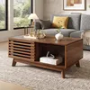 Table basse Merax réglable en hauteur avec porte à volet Voir les images du produit 4