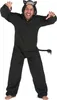 Panther-Kostüm für Herren Tierkostüm schwarz-grau - Produktbild-Vorschau 1