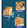 FORSMANO 3D drewniany pinball DIY puzzle, z 482 puzzlami, Podgląd zdjęcia produktu 6