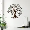 Wallity, Tree - 1, Dekoratives Wandaccessoire aus Metall, Produktbild-Vorschau 2