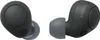 A pair of black Sony wireless earbuds with gray ear tips, shown against a white background. Anteprima dell’immagine prodotto