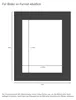 DEHA Design Passepartout 50x70 cm für Bilder im Format Produktbild-Vorschau 3