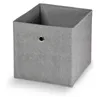 4x Faltbare Aufbewahrungsbox Polypropylen Grau 32x32x32 cm Produktbild-Vorschau 2