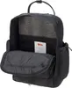 An open black backpack with its interior visible. Náhled obrázku produktu