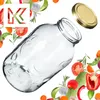 KADAX Alen-Glas 5000 ml 100 mm + Golddeckel 2 Stk Produktbild-Vorschau 4