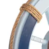 Dekoratives Steuerrad 12 aus Holz mit Nautik Optik Produktbild-Vorschau 2