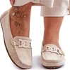 Damenmodische Wildleder-Mokassins Beige Rabell 36 Produktbild-Vorschau 1