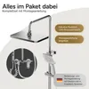 AQUANOBLE Duschsystem aus Messing mit Thermostat, 4 Produktbild-Vorschau 8