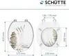 SCHÜTTE MDF WC sedátko dřevěné jádro BALANCE, WC sedátko Náhled obrázku produktu 7