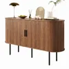 Modernes MDF Sideboard mit Rolljalousie-Türen, Produktbild-Vorschau 1