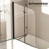 EMKE Duschabtrennung 120x140cm,  Badewannenfaltwand, Produktbild-Vorschau 3