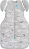 A baby sleep bag with a polar bear pattern. Produktbild-Vorschau