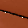 vidaXL Ombrellone con LED e palo in acciaio rosso Anteprima dell’immagine prodotto 9