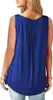 ASKSA Damen Tank Top Ärmellose V-Ausschnitt T-Shirt Produktbild-Vorschau 3