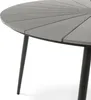 di volio Gartentisch Palermo ø 120 cm, rund - grau, Produktbild-Vorschau 3