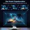 1080P Projektor mit Auto Keystone,Full HD Heimkino Produktbild-Vorschau 5
